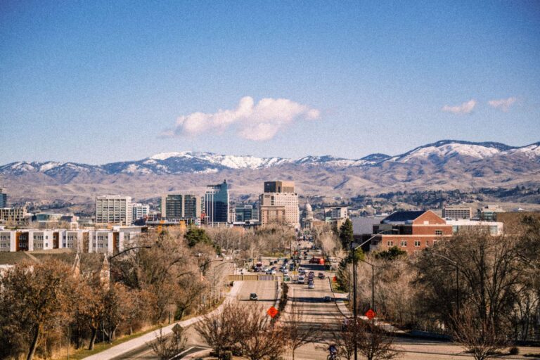 A view of Boise City Center